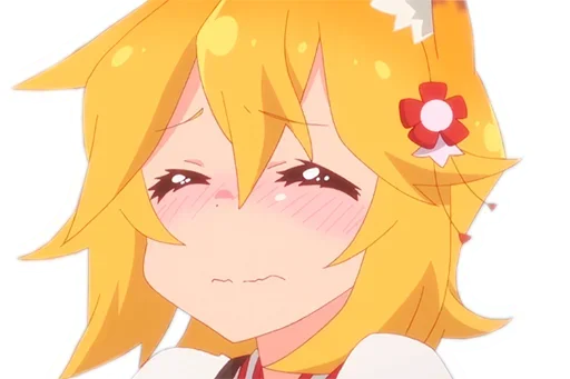 😳 Стикер «Sewayaki Kitsune no Senko san» для Telegram