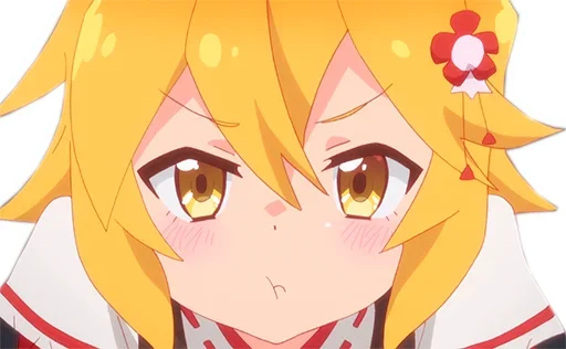 😒 Стикер «Sewayaki Kitsune no Senko san» для Telegram