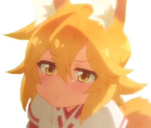 😡 Стикер «Sewayaki Kitsune no Senko san» для Telegram