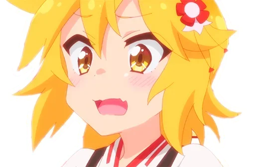 🙄 Стикер «Sewayaki Kitsune no Senko san» для Telegram