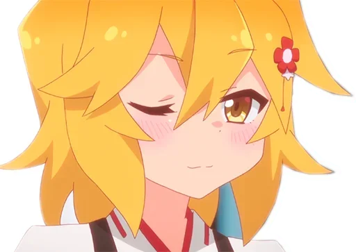 😉 Стикер «Sewayaki Kitsune no Senko san» для Telegram