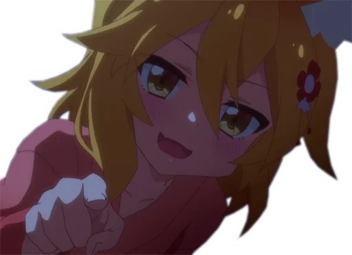 👈 Стикер «Sewayaki Kitsune no Senko san» для Telegram