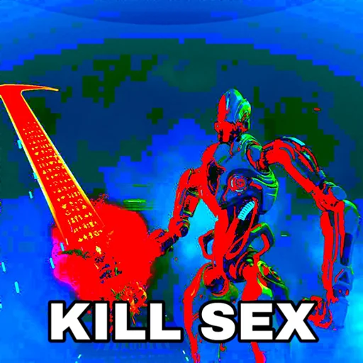 👆 Стикер «Sex must die» для Telegram