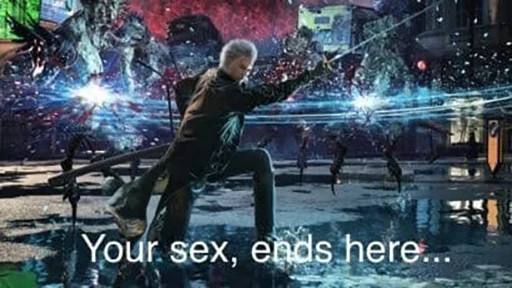 😤 Стикер «Sex must die» для Telegram