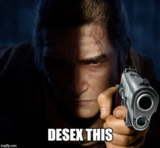 🔫 Стикер «Sex must die» для Telegram
