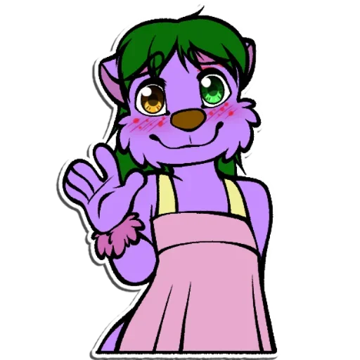 Стикерпак Sexy Otter для Telegram