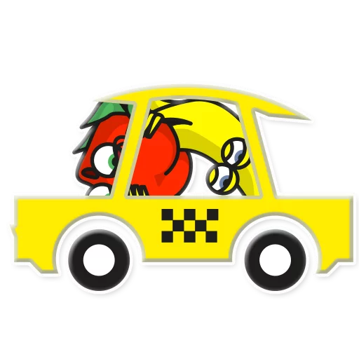 🚕 Стикер «Sexting» для Telegram