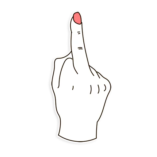🖕 Стикер «Sex and the City» для Telegram