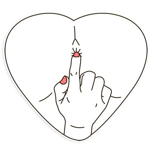 👆 Стикер «Sex and the City» для Telegram