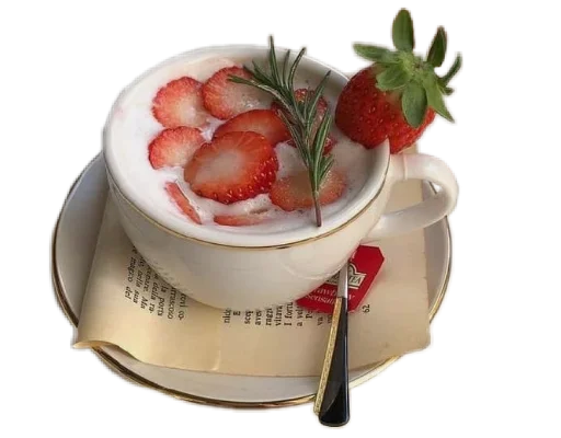 🍓 Стикер «холодное утро ноября» для Telegram