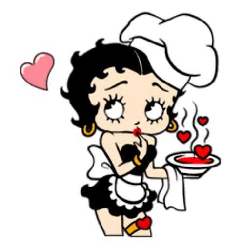 🍲 Стикер «Секси Бетти» для Telegram