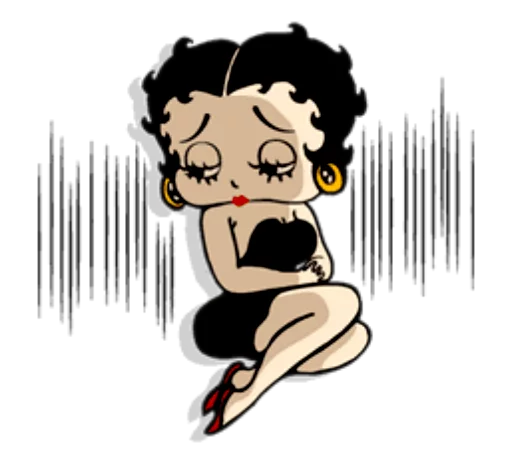 😣 Стикер «Секси Бетти» для Telegram
