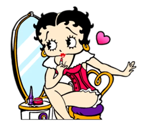 💄 Стикер «Секси Бетти» для Telegram