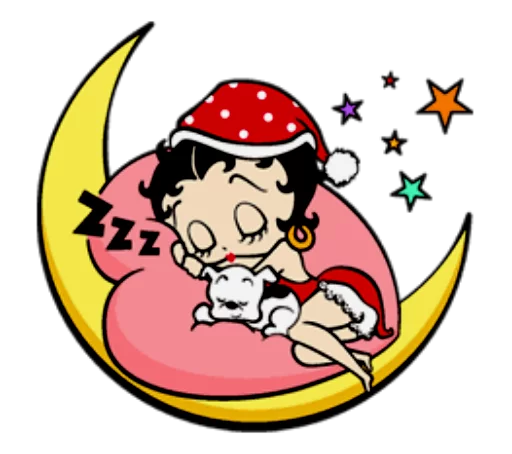 😴 Стикер «Секси Бетти» для Telegram