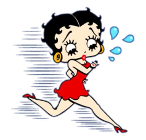 👣 Стикер «Секси Бетти» для Telegram