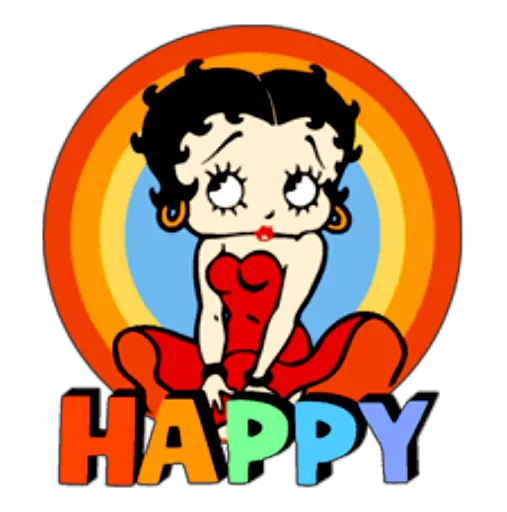 😊 Стикер «Секси Бетти» для Telegram