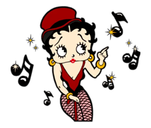 🎵 Стикер «Секси Бетти» для Telegram