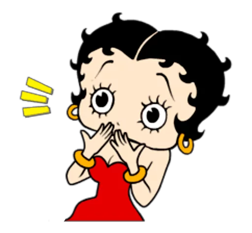 😱 Стикер «Секси Бетти» для Telegram