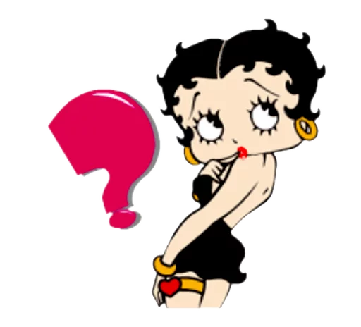 ❔ Стикер «Секси Бетти» для Telegram