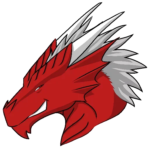 Стикерпак Sexy Red Dragon для Telegram