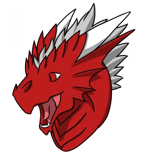 🙁 Стикер «Sexy Red Dragon» для Telegram