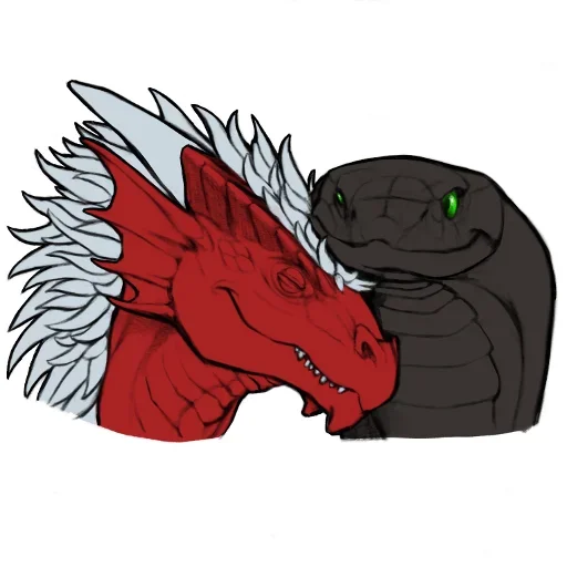 🤬 Стикер «Sexy Red Dragon» для Telegram