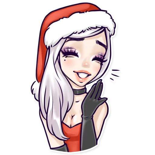 😄 Стикер «SexySanta» для Telegram
