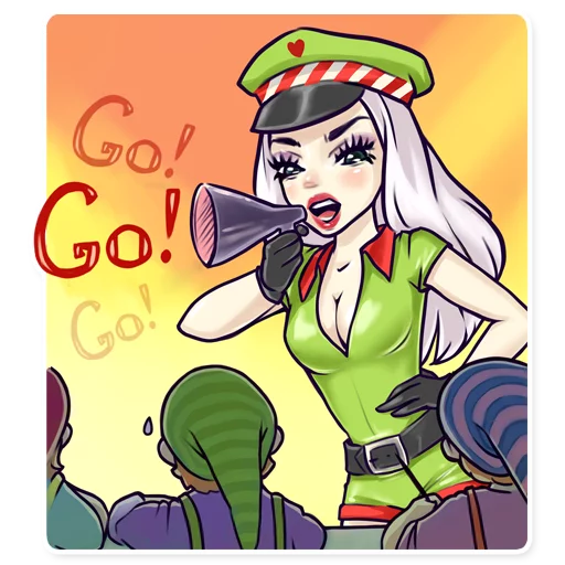 😤 Стикер «SexySanta» для Telegram