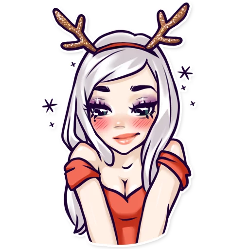 😊 Стикер «SexySanta» для Telegram