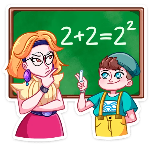 Стикер 8 Классный журнал