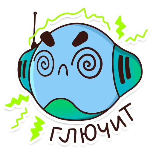 😵‍💫 Стикер «Внеземные технологии» для Telegram