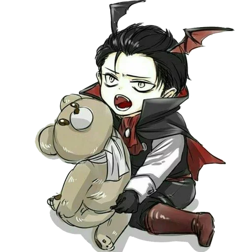 ❤️ Стикер «Eren / Levi» для Telegram