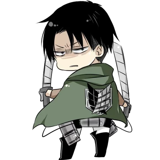 ❤️ Стикер «Eren / Levi» для Telegram