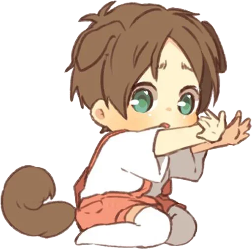 ❤️ Стикер «Eren / Levi» для Telegram