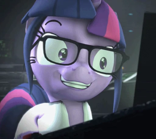 😬 Стикер «SFM ponies» для Telegram