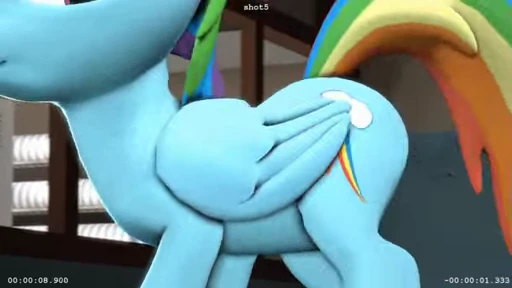 🍑 Стикер «SFM ponies» для Telegram