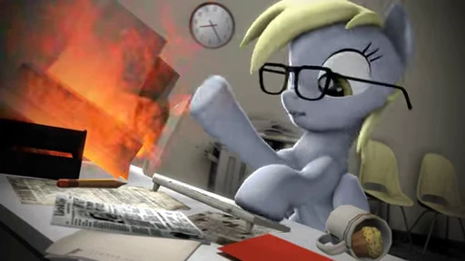 😍 Стикер «SFM ponies» для Telegram