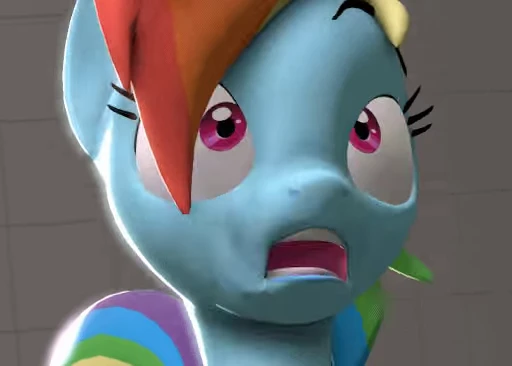 😱 Стикер «SFM ponies» для Telegram