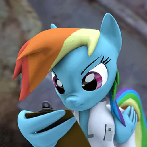 🤔 Стикер «SFM ponies» для Telegram