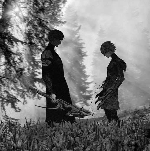 🌫 Стикер «Tokyo Ghoul» для Telegram