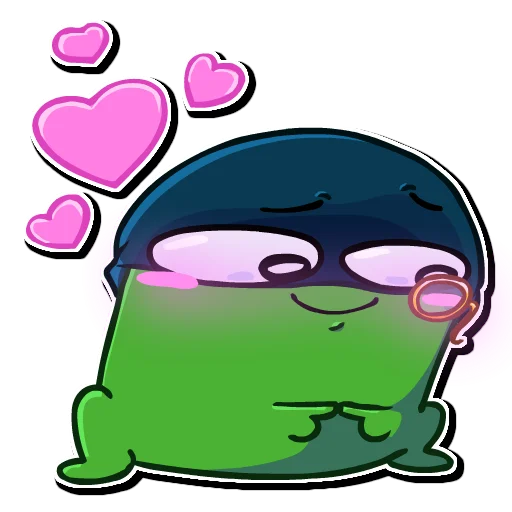 🥰 Стикер «Alien» для Telegram