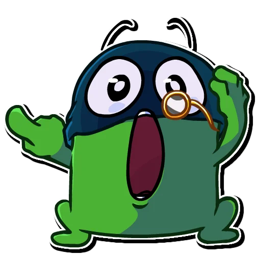 😯 Стикер «Alien» для Telegram
