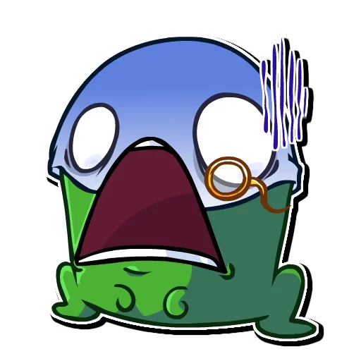 😱 Стикер «Alien» для Telegram