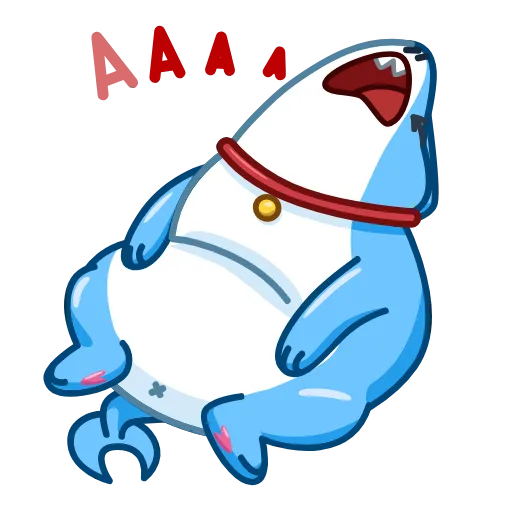😫 Эмодзи «Sharkpup» для Telegram