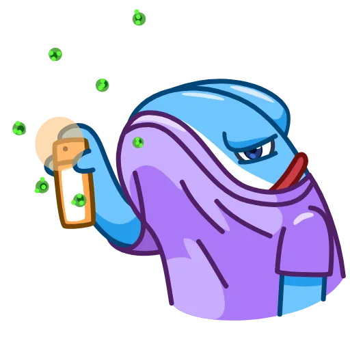 🦠 Эмодзи «Sharkpup» для Telegram