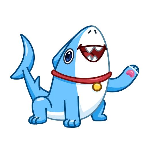 👋 Эмодзи «Sharkpup» для Telegram