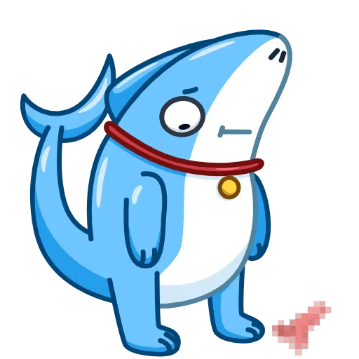 😐 Эмодзи «Sharkpup» для Telegram