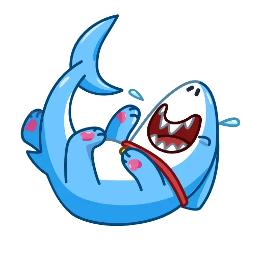 Стикерпак Sharkpup для Telegram