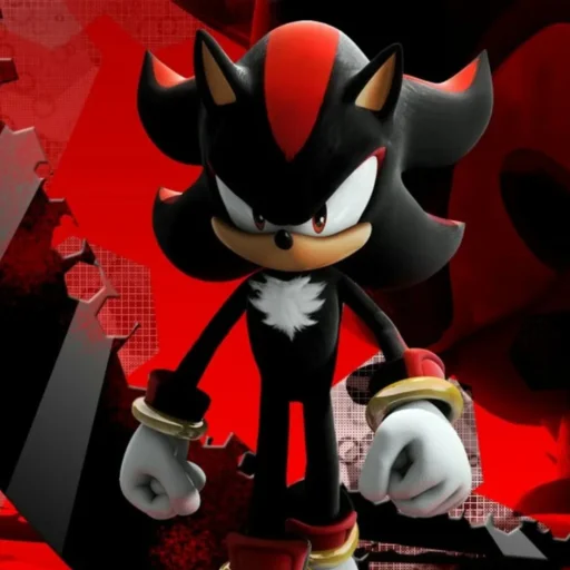😇 Стикер «Shadow Hedgehog» для Telegram