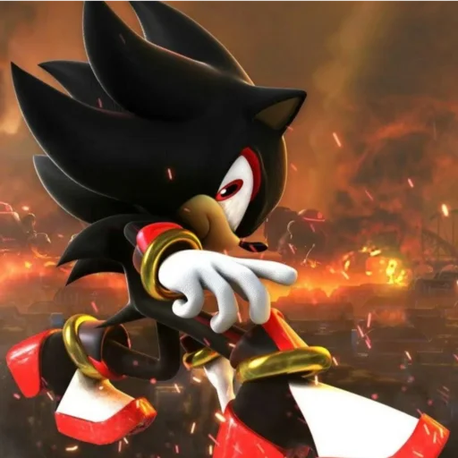 😇 Стикер «Shadow Hedgehog» для Telegram